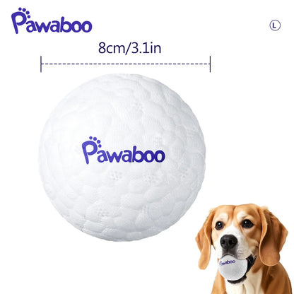 Indestructible Dog Tennis Balls for Aggressive Chewers - Interactive High-Bounce Fetch Toy for Large, Medium, and Small Dogs and Puppies
