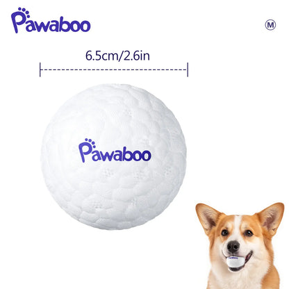 Indestructible Dog Tennis Balls for Aggressive Chewers - Interactive High-Bounce Fetch Toy for Large, Medium, and Small Dogs and Puppies